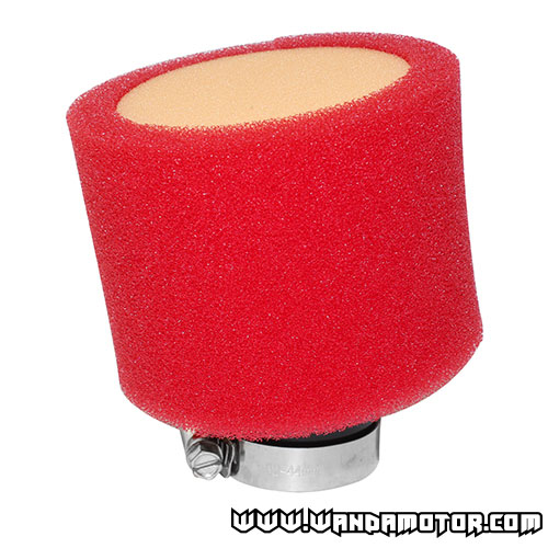 Foam air filter 35mm orange